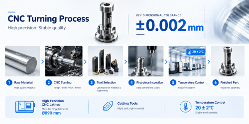 Euyik, CNC Tornalamada ±0,002 mm Hassasiyeti Nasıl Elde Ediyor?