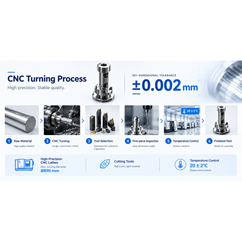 Euyik, CNC Tornalamada ±0,002 mm Hassasiyeti Nasıl Elde Ediyor?