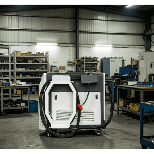 Попрощайтесь с традиционной очисткой: лазерная чистящая машина: высокоэффективное удаление масла и жира