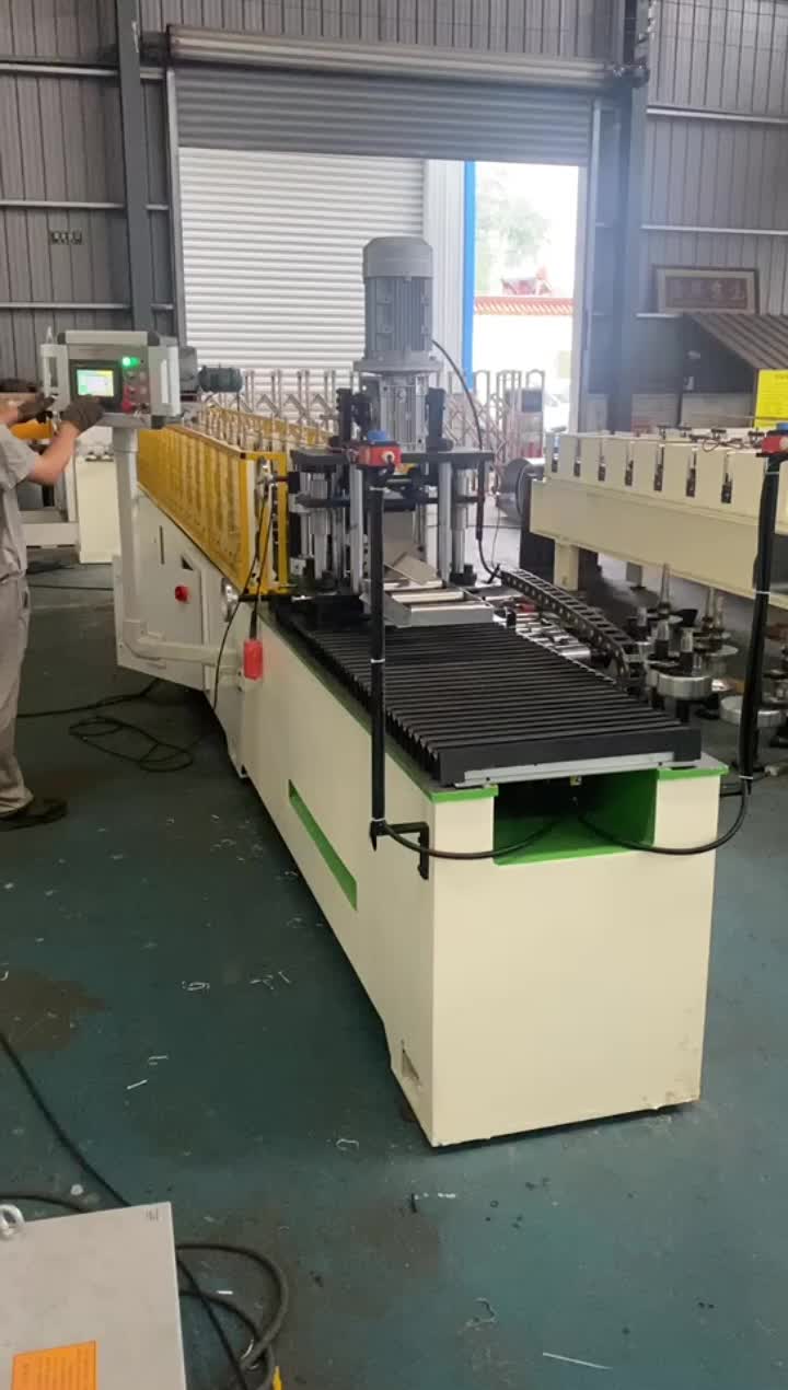 Awning tube forming machine