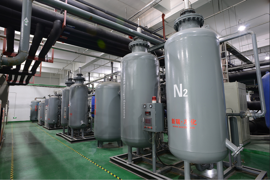 High purity N2 system