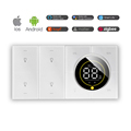 Smart Thermostat and Dimmer Switch with WiFi Remote Control, LCD Panel, Zigbee, and Matter for Alexa and HomeKit Automation1