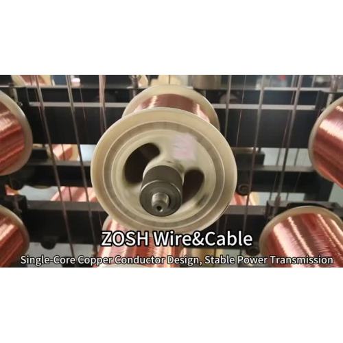 Cables de alimentación multinúcleo para transmisión de señal de control