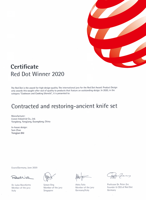 Red dot design award 2020