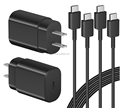 USB-C 25W PD Charger for Samsung Galaxy S22 Ultra/S22+/S21 with Type-C Cable1