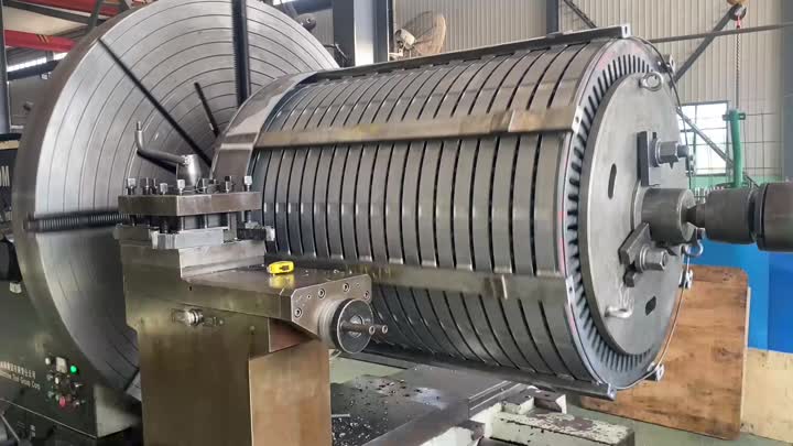 Stator dan inti rotor