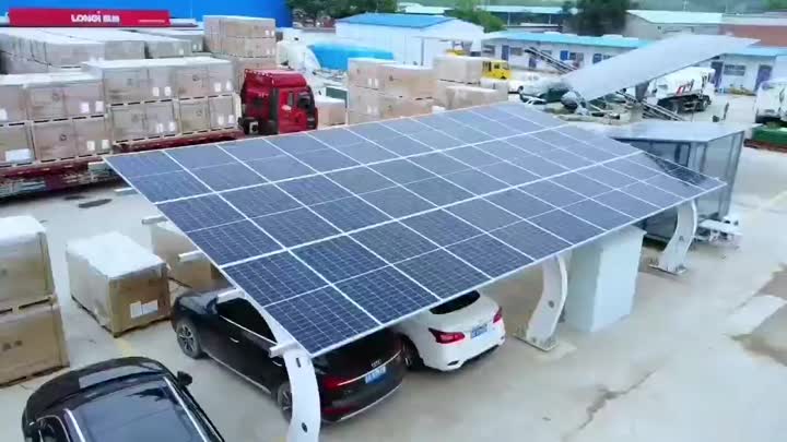 sistema fotovoltaio solar para garagem