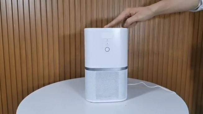 Leeyo Schlafzimmer Desktop PM2.5 Mini -Luftreiniger mit HEPA Filter1