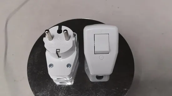 Steker Listrik Elendax 10- 16A dengan Saklar Putih untuk Perancis1