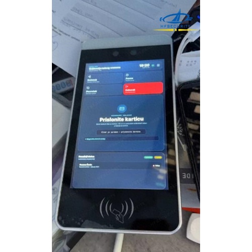 Ipinatupad ang plano sa pagdalo sa HFSecurity, proteksyon ng itim na mukha+card para sa espesyal na seguridad sa lugar ng opisina