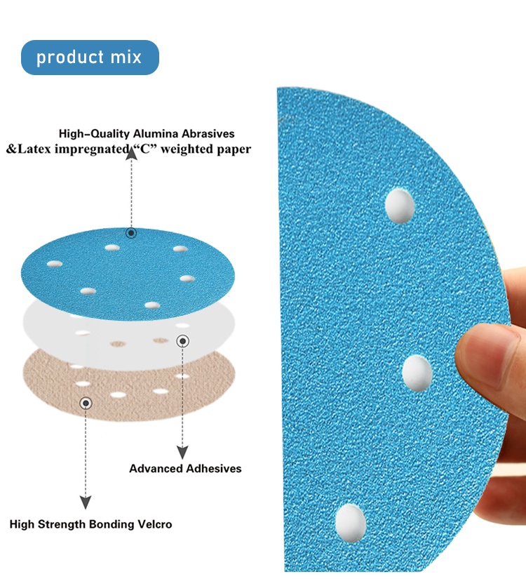 Blue Sanding Disc