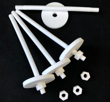 Alumina Ceramic Screw Fasteners