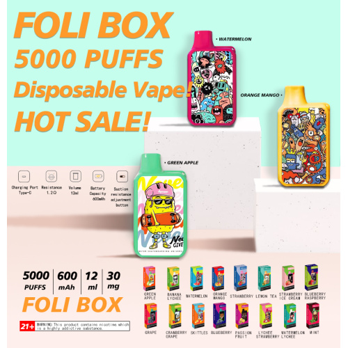 FOLI specialized in vaping industry for 8 years.