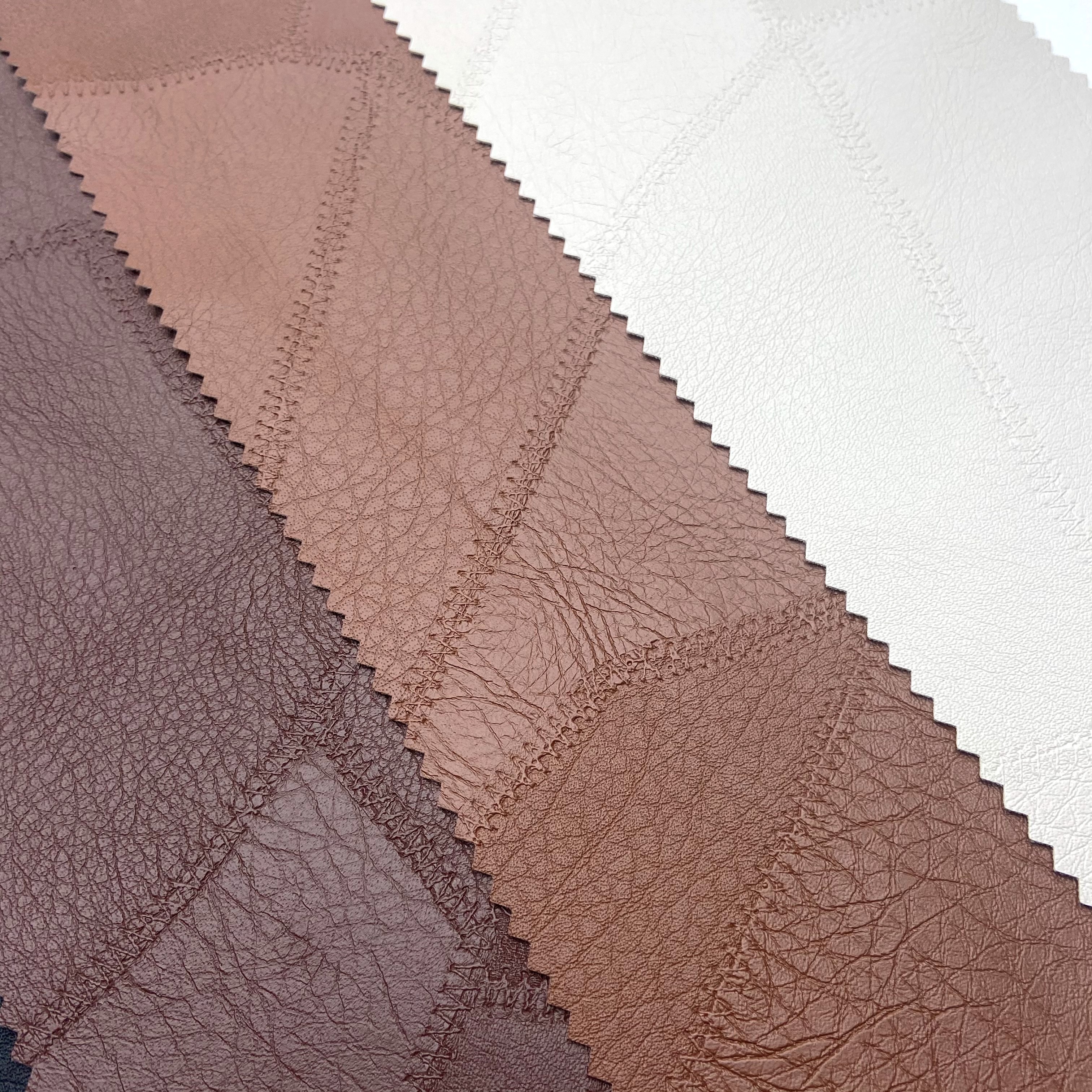 PU leather fabric with pattern