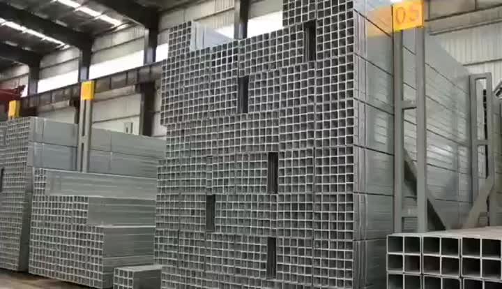 Galvanized square pipe