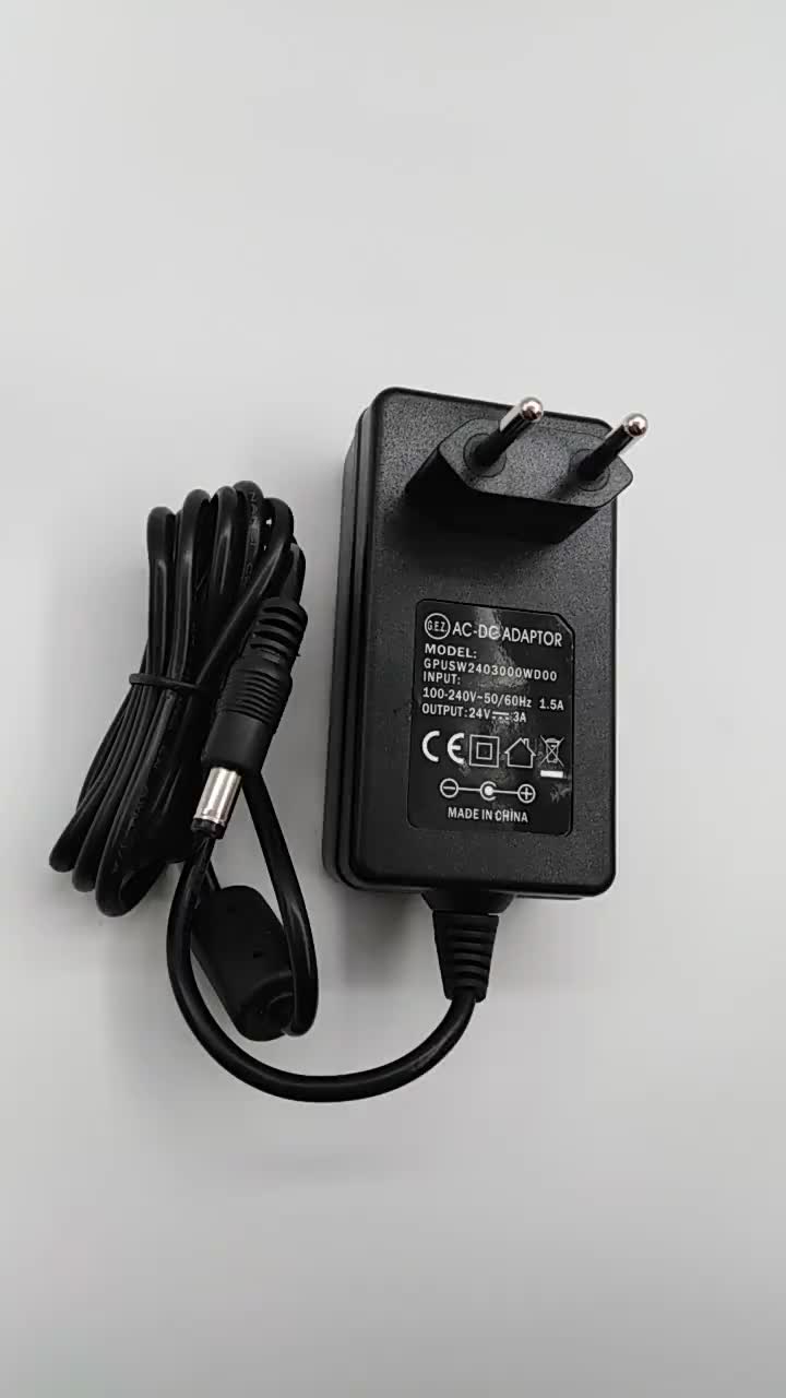 Adaptador de 24V 3A EU