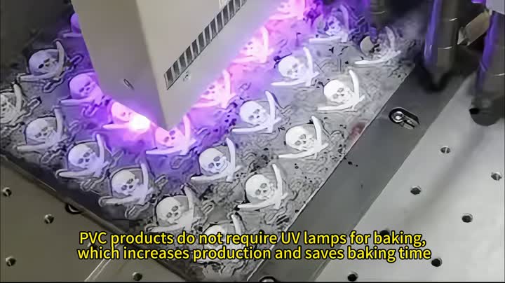 Lâmpada UV não assada padrão de PVC, aumentando a capacidade de produção