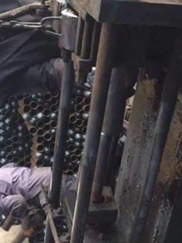 steel ground screw making 