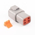 4 Pin Gray DTP04-4P Waterproof Male DTP Automotive Connector1