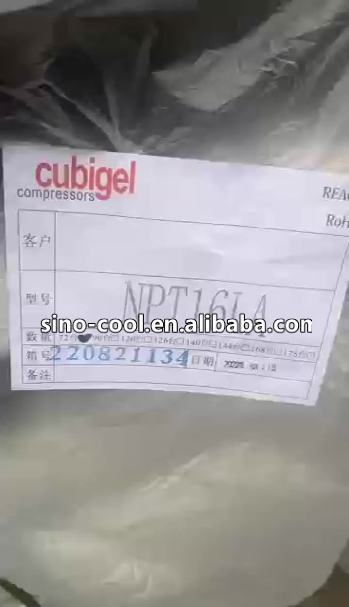 Refrigeración de compresores de Cubigel11
