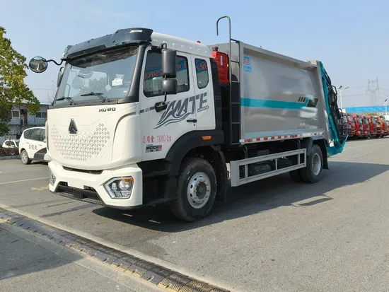 Lori Tolak Padat HOWO Sinotruk 4X2 15cbm Berkualiti Tinggi1