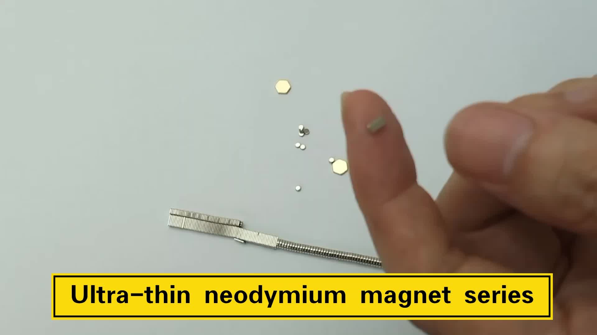 N35-N52 Rare Earth Mini Small Flat Ultra Shin Disp Block Round Block Permanente Super forte Magnete neodimio personalizzato per Fridge1