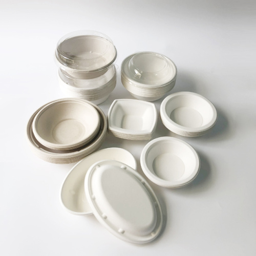 Hot sale sugarcane bagasse salad bowls