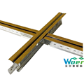 FUT Wooden Golden T-Bar T-Grids for Gypsum Suspended Ceilings1