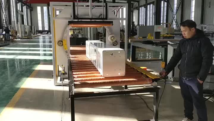 orbital stretch wrapping machine