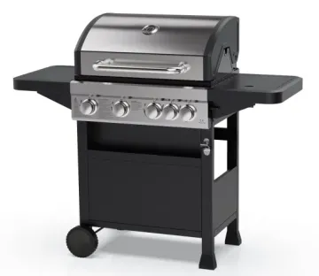 Stainless Steel Foldable Camping Grills Outdoor Wood Burning Firepit Black1