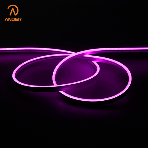 ANDER 的现代灯具采用 RGB 彩色 LED 灯带打造多样化空间照明