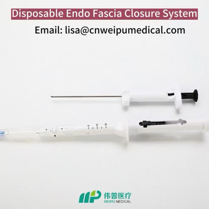 Disposable Endo Fascia Closure System