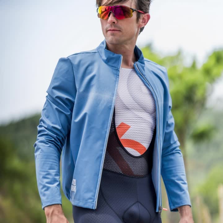 Chaqueta de invierno para hombres para una chaqueta térmica para andar en bicicleta