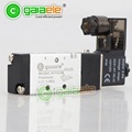 4V110 Series 5/2 Way Directional Airtac Solenoid Valve with LED Coil: 12V, 110V, 220V & DC24V Normally Closed Valve1