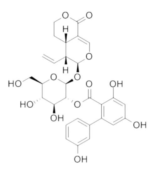 Amarogentin Structural formula