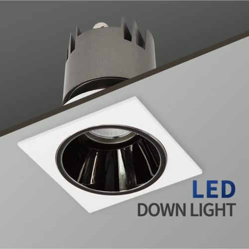 LED lefelé