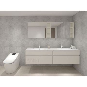 How high is the bathroom vanity usually installed? How to install the bathroom cabinet?