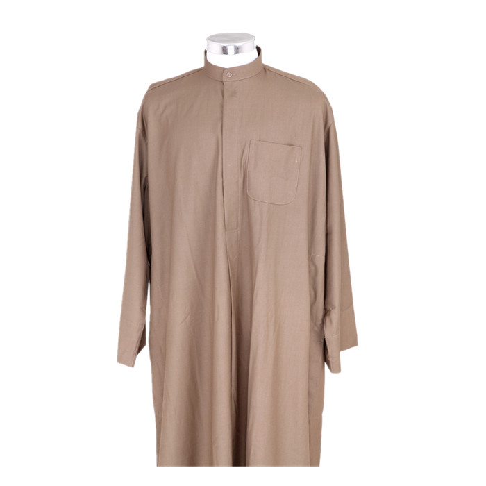 Hurtowa nowa moda islamska odzież haramain thobe men thobe islamskie ubranie Thobe Abaya al Haramain1