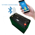 Marine Boat Battery Management System (BMS) with LCD Display for 12V/12.8V 100Ah Lithium Ferro phosphate (LFP) Battery Packs, UPS, Solar Systems & Electric Bike Energy Storage Solutions1