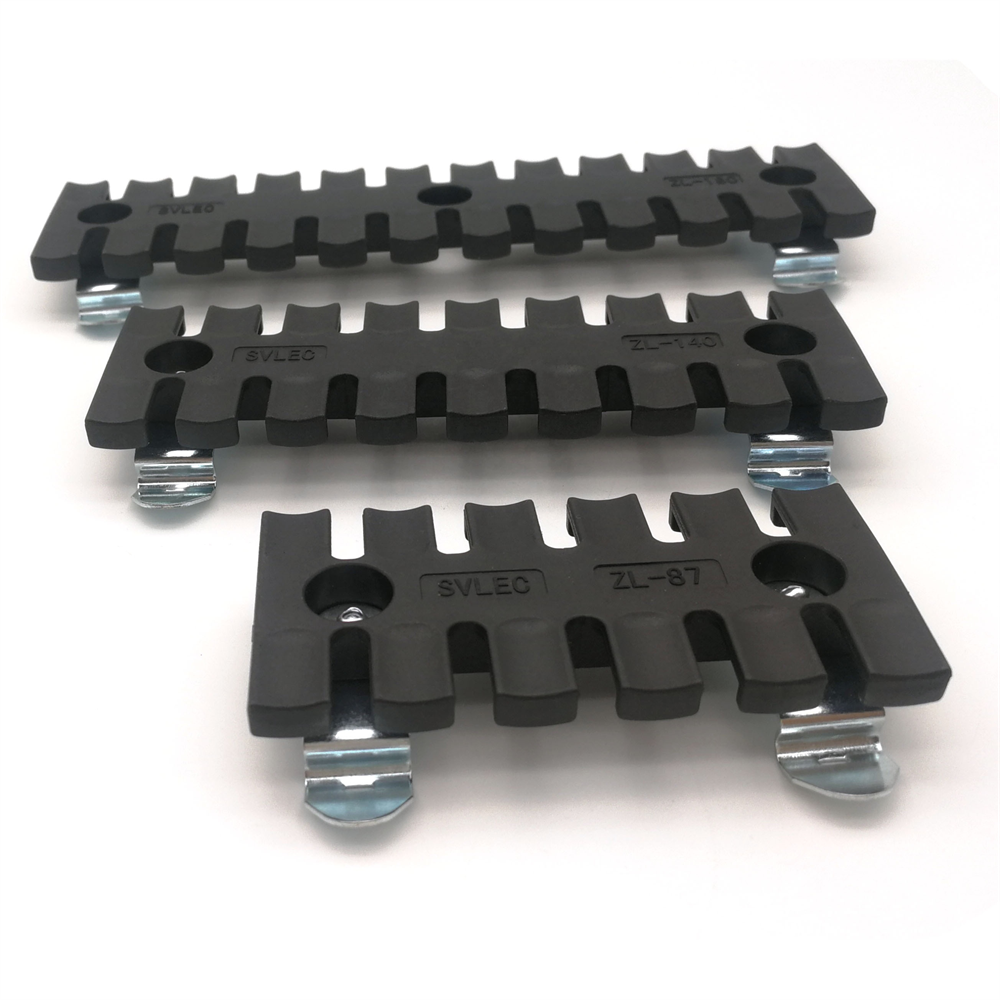 SVLEC black Strain relief plate cable fixing plate