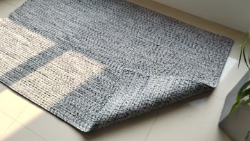 high quality polypropylene braided blue grey indoor outdoor carpets1