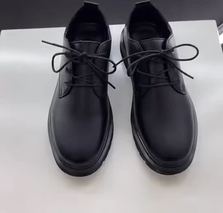 Витрина продукции Huatuo: мужские кожаные модельные туфли