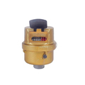 Brass Body Volumetric Rotary Piston Water Meter Class C1