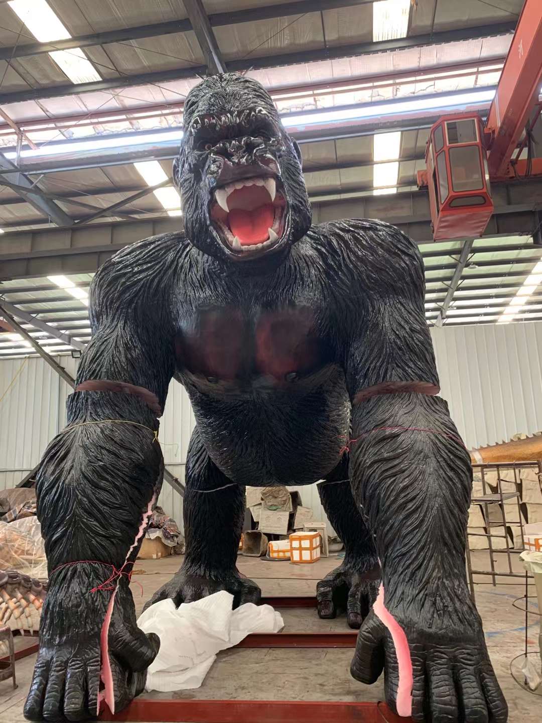 animatronic gorilla