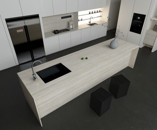 Pourquoi une dalle en pierre frittée/porcelaine ?