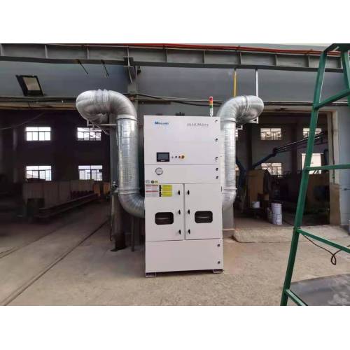 Shenyang Huaze 7.5KW Industrial Dust Collectors ,Effect comparison before and after installation.