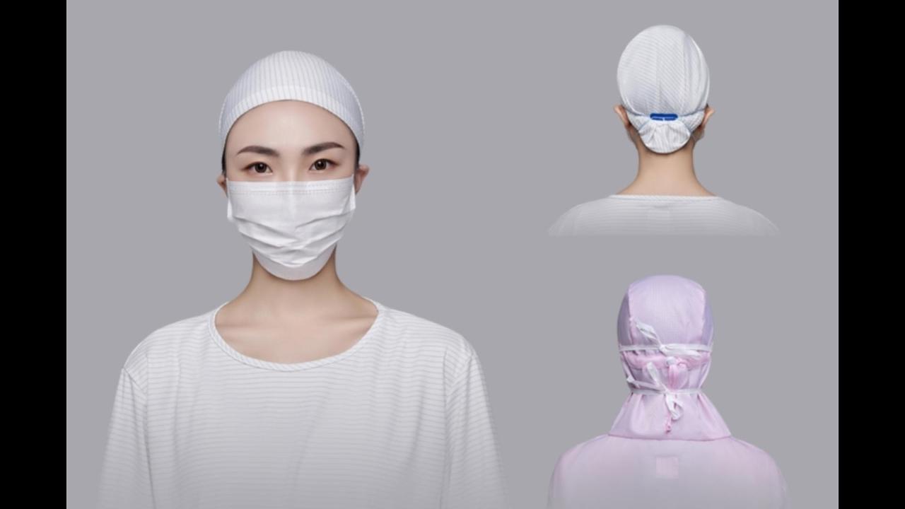 Enkel användning - Cleanroom Facemasks