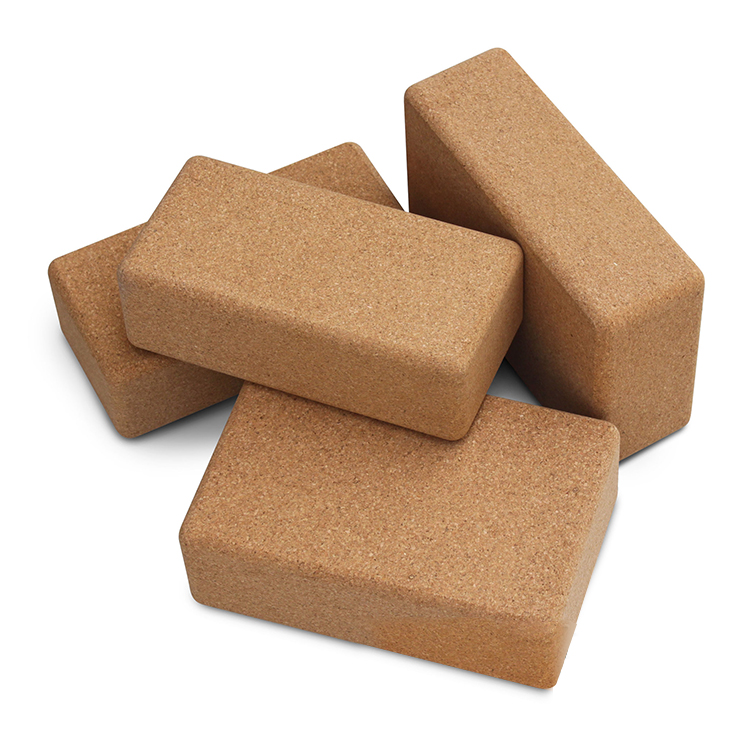 custom-made size cork blocks yoga