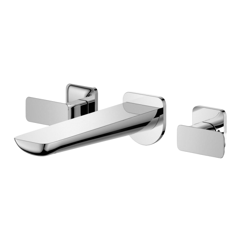 Double Lever Basin Mixer For Concealed Installation Png