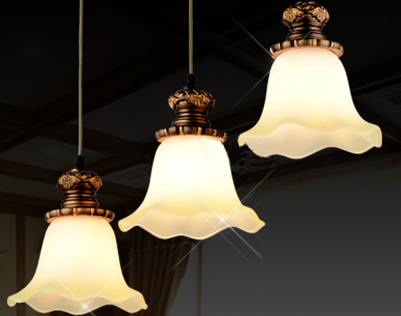Vintage american style lighting fixture